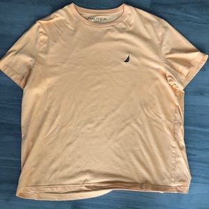 Nautica Short sleeve tee shirt—orange